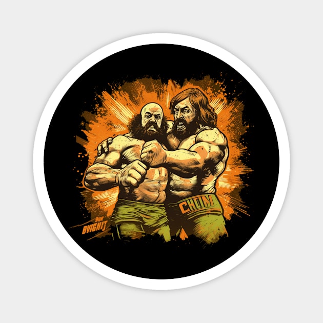 Wrestling Magnet by Pixy Official